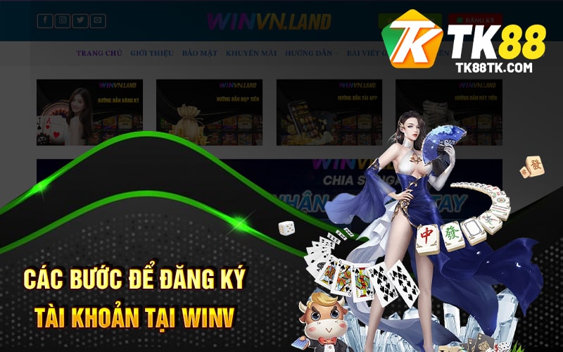 Đánh Giá Nhà Cái Winvn Chất Lượng Cược Game Trực Tuyến 2024 3 Các bước để đăng ký tài khoản tại Winvn