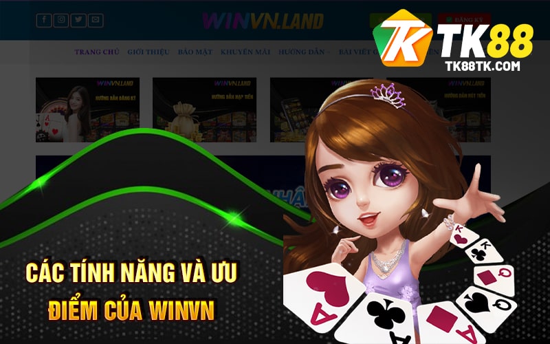 Đánh Giá Nhà Cái Winvn Chất Lượng Cược Game Trực Tuyến 2024 2 Các tính năng và ưu điểm của Winvn